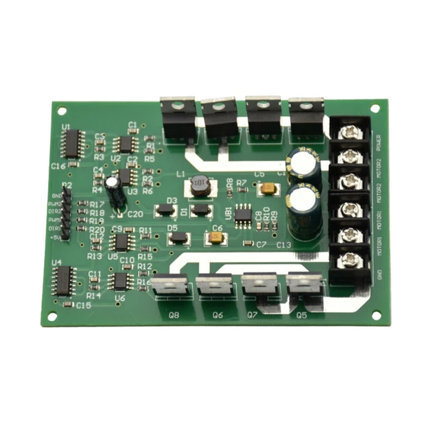30A Dubbele Motor Driver Module Board H Bridge Driver Chip DC IRF3205 MOSFET 3-36V 10A Piek