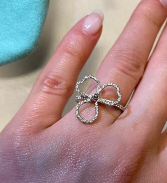 Tiffany paper sales flowers ring