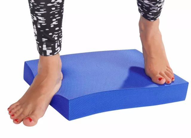 Bamusta CUATRO Balance Kissen Pad Balancekissen Sitzkissen blau ROBUST