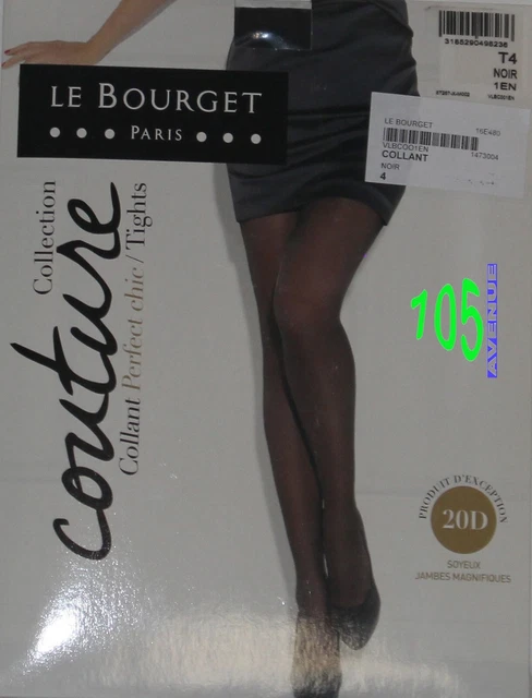 Bas Jarretelle Le Bourget Taille 1 - Noir - Neuf Avec étiquettes