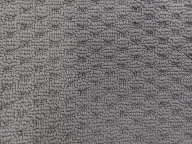 Carpet Hall Runner 80cm wide By the Meter Plain Grey Rubber Backed 3