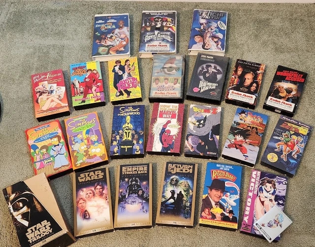 LOT OF USED Vhs Tapes 20.00 PicClick