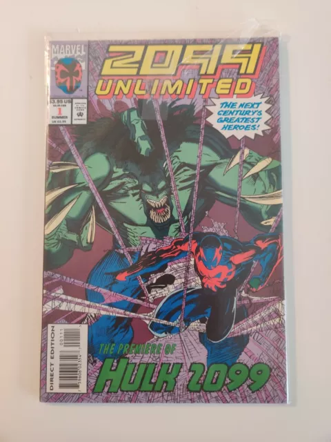 2099 Unlimited #1/#2 SET- Marvel Comics - July 1993 - Comic Book - Hulk 2099