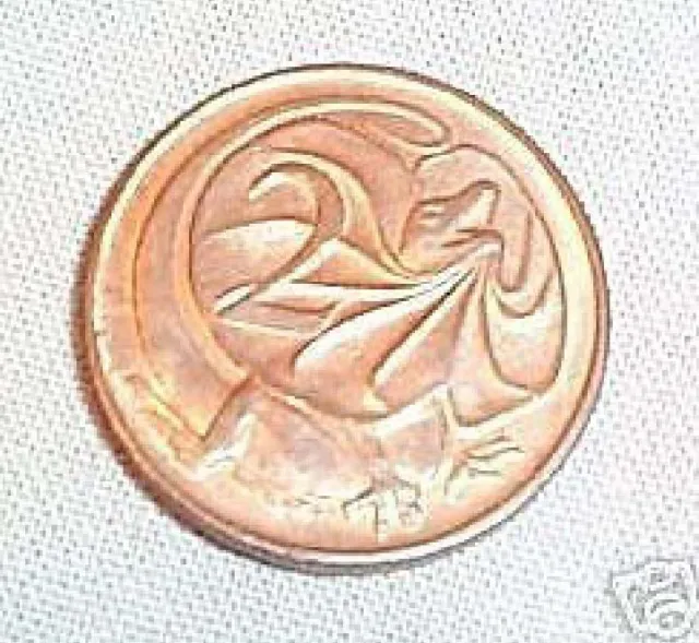 30 Circulated  1982  Australian 2 Cent Coins