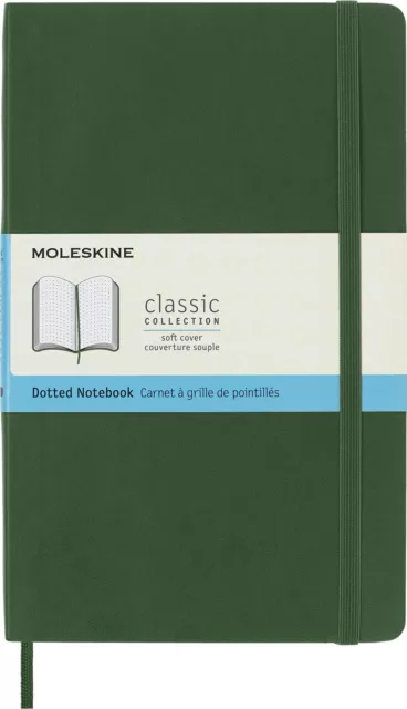 Moleskine Classic Dotted Paper Notebook - Soft Cover and Elastic Closure Journal