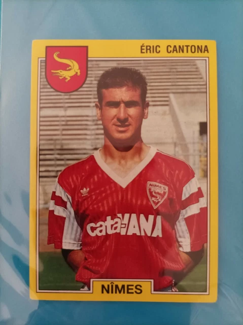 Sticker Panini Ultra Rare AJ Auxerre 1987 - Eric Cantona Rookie N°8, Neuf