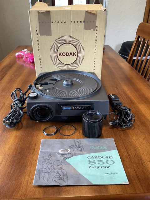 Vintage Kodak Carousel Slide Projector Model 850