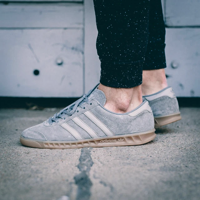 ADIDAS HAMBURG CHAUSSURES Homme Gris Cuir Daim Jean Ville Bern Gazelle S79985NEW EUR 141 20 PicClick FR