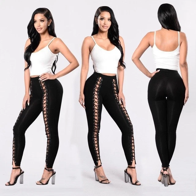 Leggings Femme Simili Cuir Thermique - Taille Haute Et Fine - Du S Au 3XL - Neuf Avec étiquettes