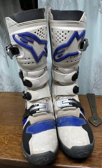 Vintage Alpinestars Tech 7 Motocross Boots Size Uk 9 US 10 EU 44.5 Spares/repair