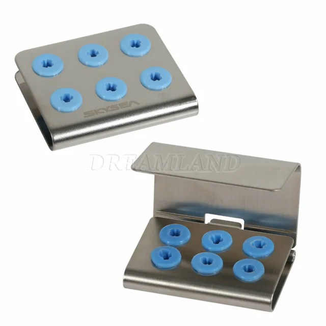 6 Hole Dental Scaler Tip Holder (with Cover) fit EMS/Satelec/DTE tips
