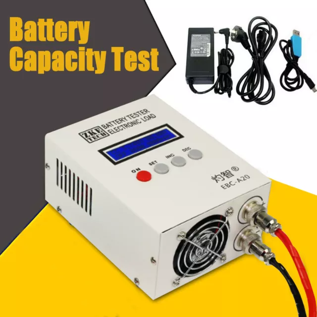EBC-A20+ Elektronische Last Battery Tester Power für mobile Akku Kapazität NEU
