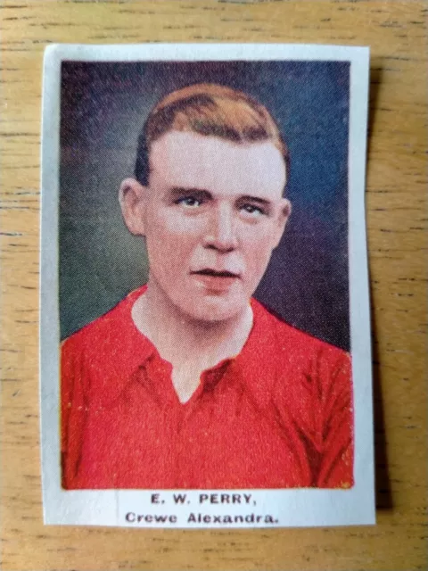 R. W. Perry Crewe Alex DC Thomson Adventure Famous Club Colours & Players 1923