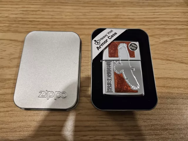 Zippo 2008 Harley Davidson Flying Eagle Armor Lighter