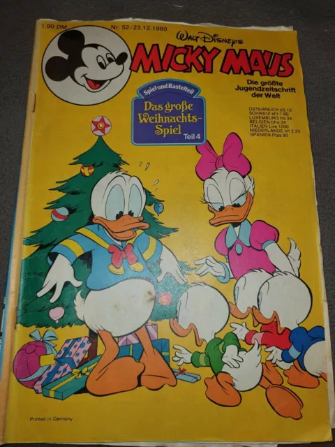 Walt Disneys Micky Maus 1980 Nr. 52