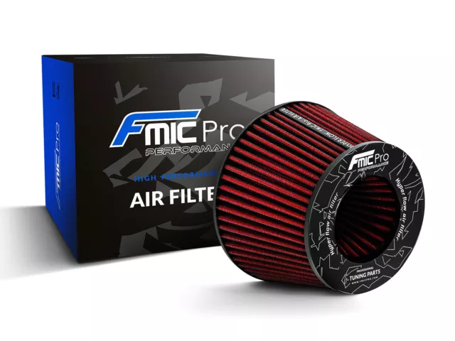 FMIC.Pro Performance Universal Sport Luftfilter Länge 100mm Durchmesser 76mm