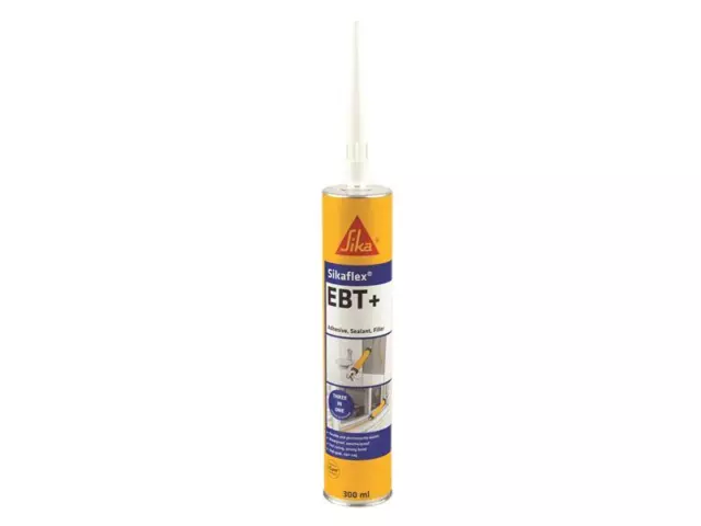 Everbuild Sika Sikaflex Ebt + Blanc 300ml Evbflexebtwe