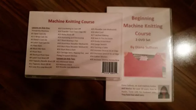 Curso para principiantes de tejido a máquina de Diana Sullivan