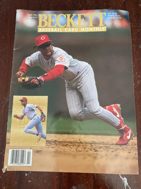 Beckett Baseball Card Monthly April 1996 Issue 133 Magazine