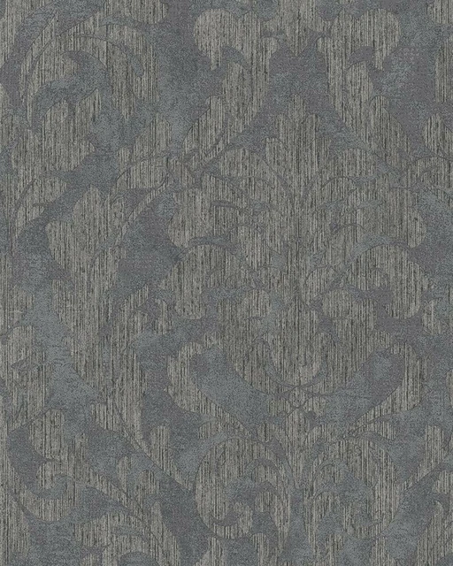 Marburg Tapete Vlies Nabucco Floral Ornamente Glanz grau gold 58033 Tapeten (4,9
