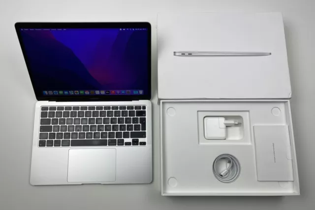 Apple MacBook Air 13,3“ M1 8C CPU 8C GPU 512 GB SSD 8 GB 2020 SILBER refurbished