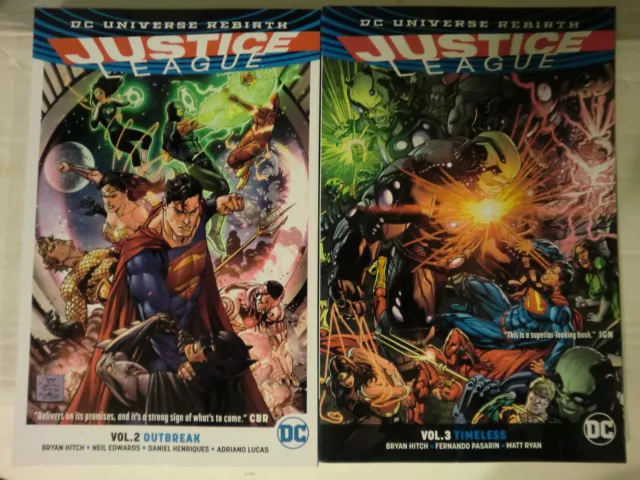 Justice League Outbreak Timeless TPB Superman Batman JLA Wonder Woman