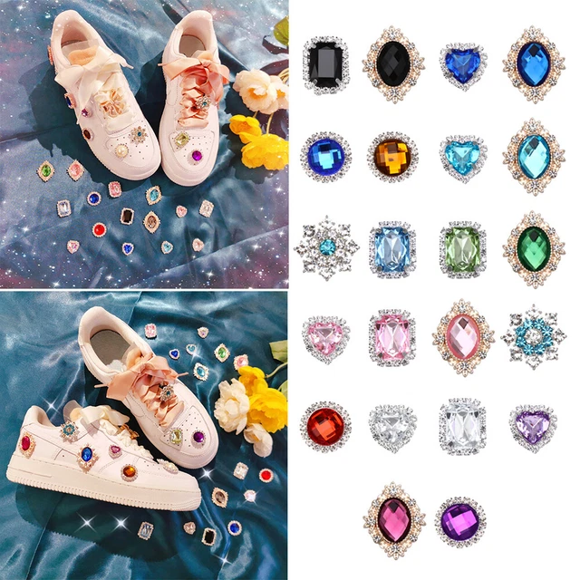 Decorazioni scarpe lacci scarpe clip decorative scarpe fibbia clip ciondolo fibbia