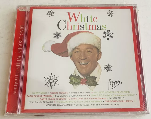 NEW SEALED Bing Crosby - White Christmas (CD, 1998, MCA)
