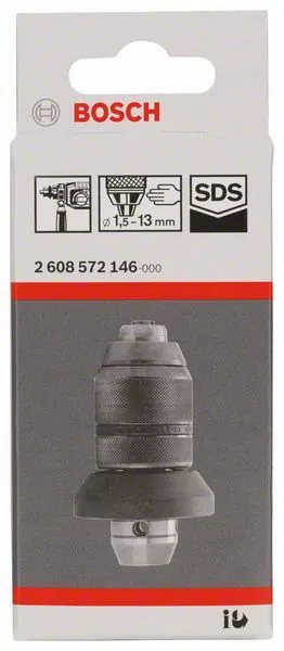 Bosch Mandrin Avec Adaptateur, 1,5 -13 MM, Sds Plus , pour Gbh 3-28 2