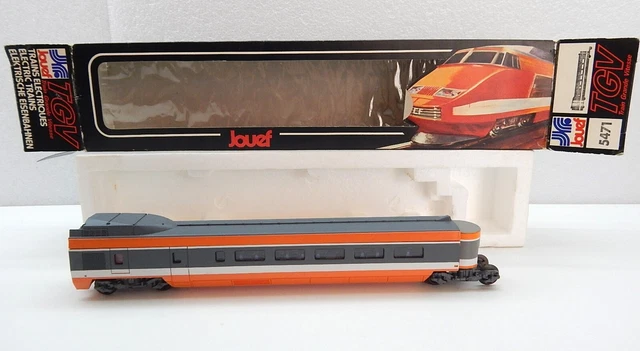 Jouef Voiture Intermédiaire Bar TGV Atlantique 590400 – Pièce De Train Électrique