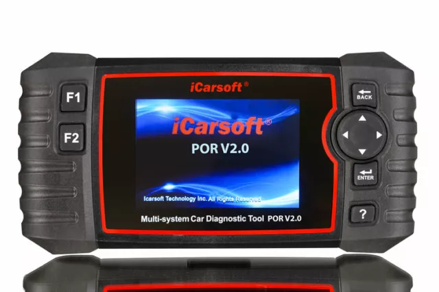 iCarsoft POR V2.0 für Porsche Diagnose Scanner OBD 2 Diagnosegerät Öl Service 3