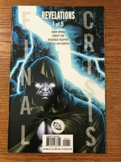 Final Crisis Revelations #1 DC Comics 2008 NM Variant