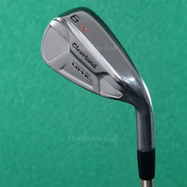 Cleveland Launcher UHX 26° Single 6 Iron SteelFiber i70cw Graphite Stiff