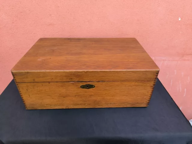 Écrin Vintage Vide Pour Bague - Petite Boîte à Bijoux Ancienne - Sans Marque - Occasion (parfait Pour Présentation)