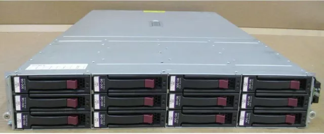 HP MSA60 Modular Smart Array 12x 300GB 15K 3.5" HDD + 1x I/O Module 418408-B21