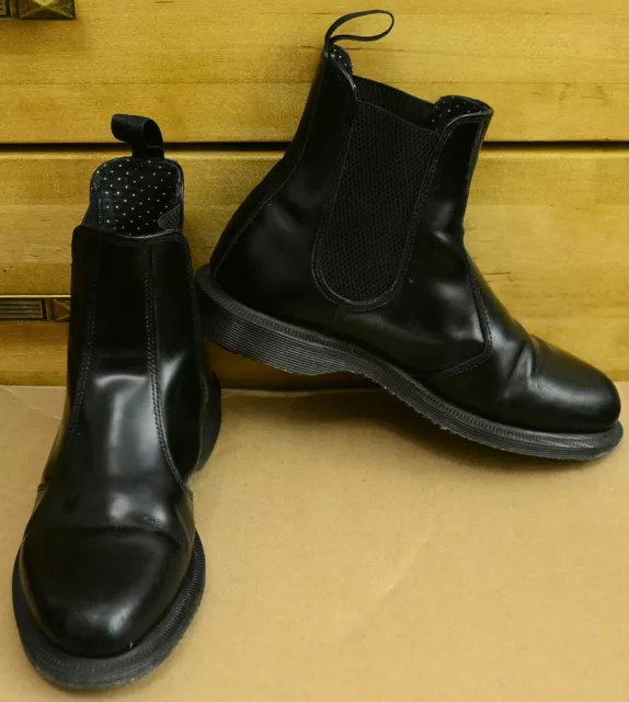CHAUSSURES FEMMES DR Martens Flora noir Chelsea taille UE 38