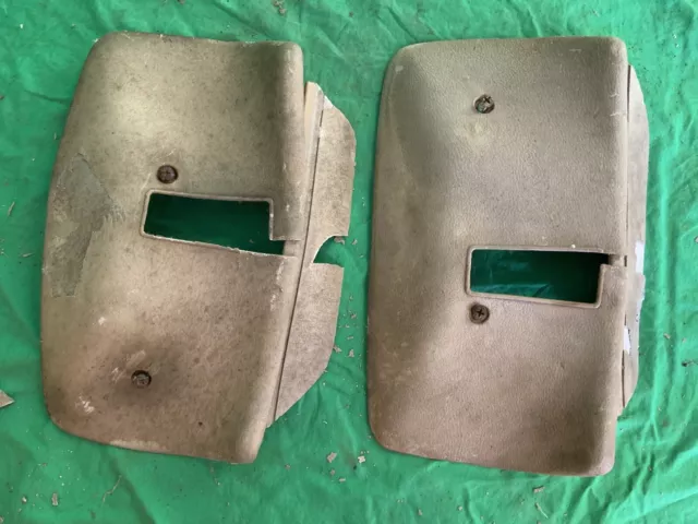 1974-1977 Chevelle Malibu Cutlass Regal 4 Door Seat Belt Trim Cover Top Interior