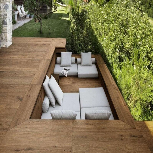 Casa39 Marazzi Vero20 Castagno 20 mm 40x120 cm M7FS Carrelage Imitation Bois ...