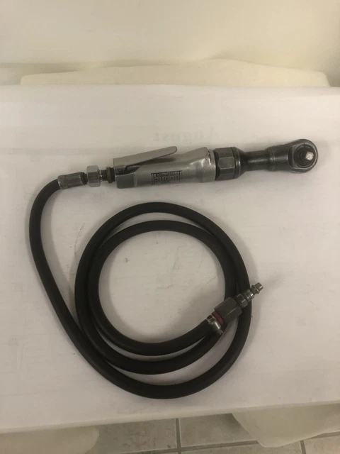 RODAC 501 Pnematic Air Ratchet 3/8” with Swivel Air Line Vintage
