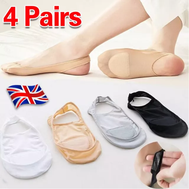 Pad Non-Slip Invisible Sock Summer Invisible Boat Socks Ice Silk Boat Socks