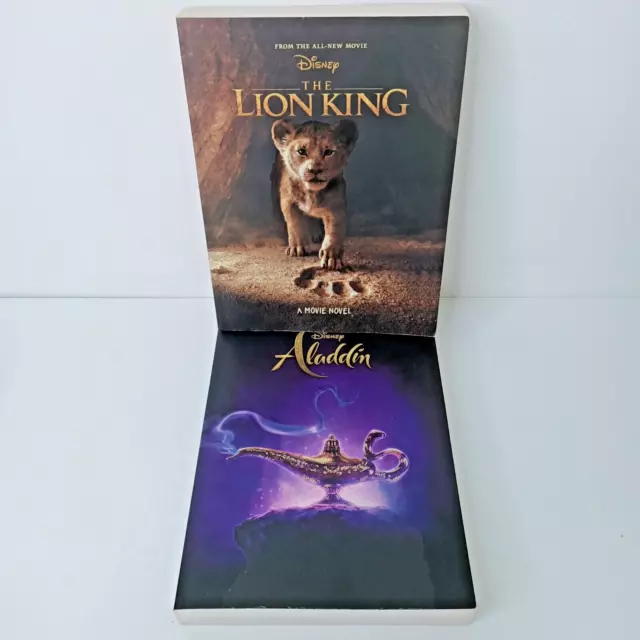 Disney The Lion King A Movie Novel Aladdin Chapter Books Paperback Scholastic