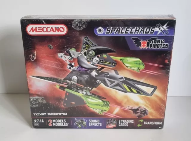 Meccano Space Chaos Silver Force - Meccano
