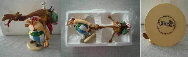 Scène Plastoy Astérix – Boxe Avec Un Romain – Figurine Atlas (état Neuf)