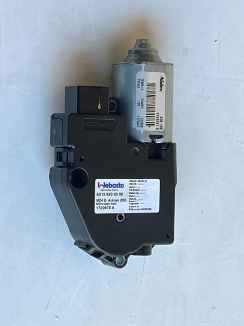 MERCEDES BENZ W212 sunroof engine Webasto 2128200008 engine panoramic ...