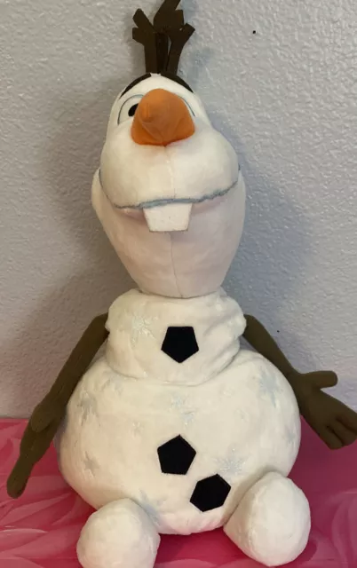 Disney Frozen Olaf Plush Stuffed Toy Snowman 13"