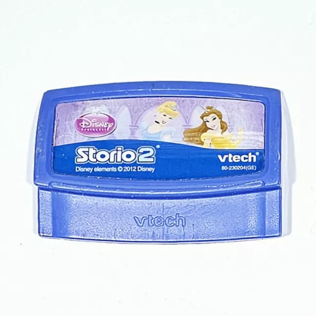 vtech STORIO 2 Lernspiel DISNEY'S PRINZESSINNEN dt Farben Zählen Zuordnung Lesen