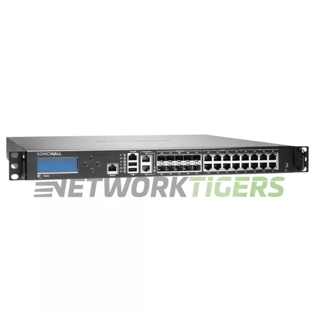 SonicWALL NSA 9450 01-SSC-1942 17.1 Gbps Firewall - TRANSFER READY