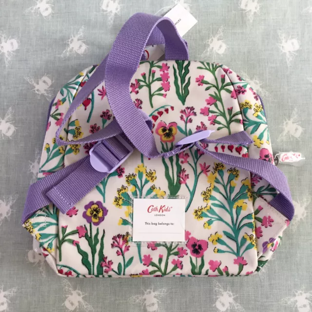 BNWT Cath Kidston Paper Pansies Mini Backpack Rrp £24 Pre-school/ Nursery 2