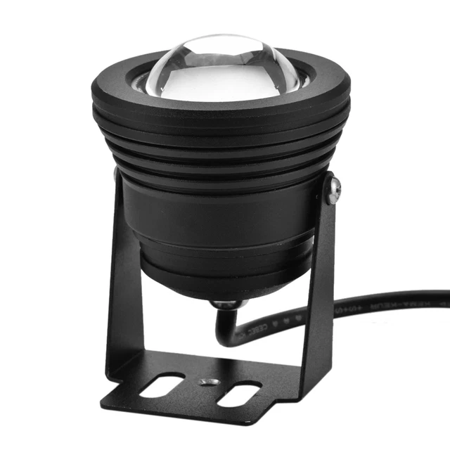 LT 12V 10W RGB Waterproof Aquarium LED Spotlight Lamp For Fish Tank Pool Garden