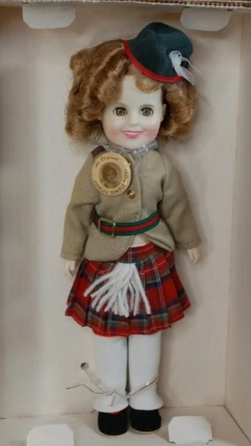 Vintage  Shirley Temple 1982  IDEAL 11" Kilt Wee Willie Winkle Original Box NIB